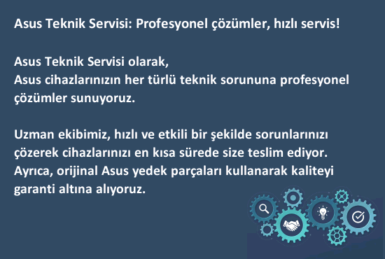 Asus Laptop servisi Ankara